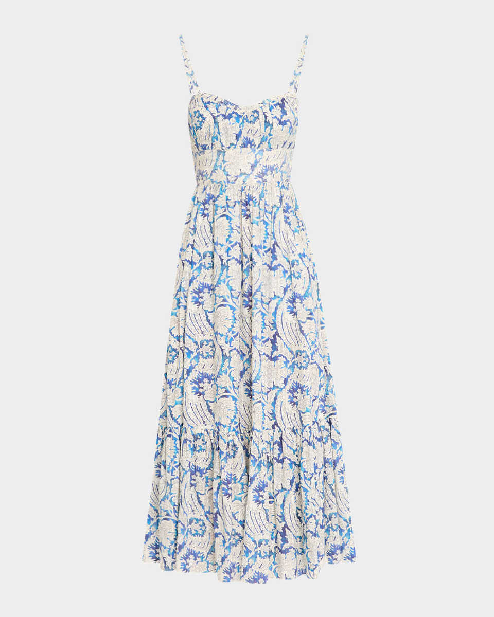 Nadine Sweetheart Cami Midi Dress